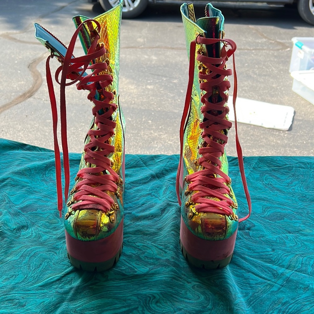 Club EXX platform shoes size 9